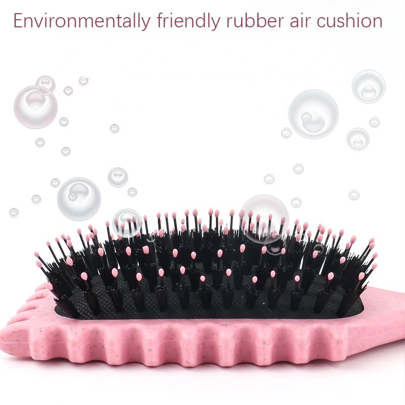 Women's Hollow Curly Hair Comb  Multi-Functional Anti-Static Scalp Massage