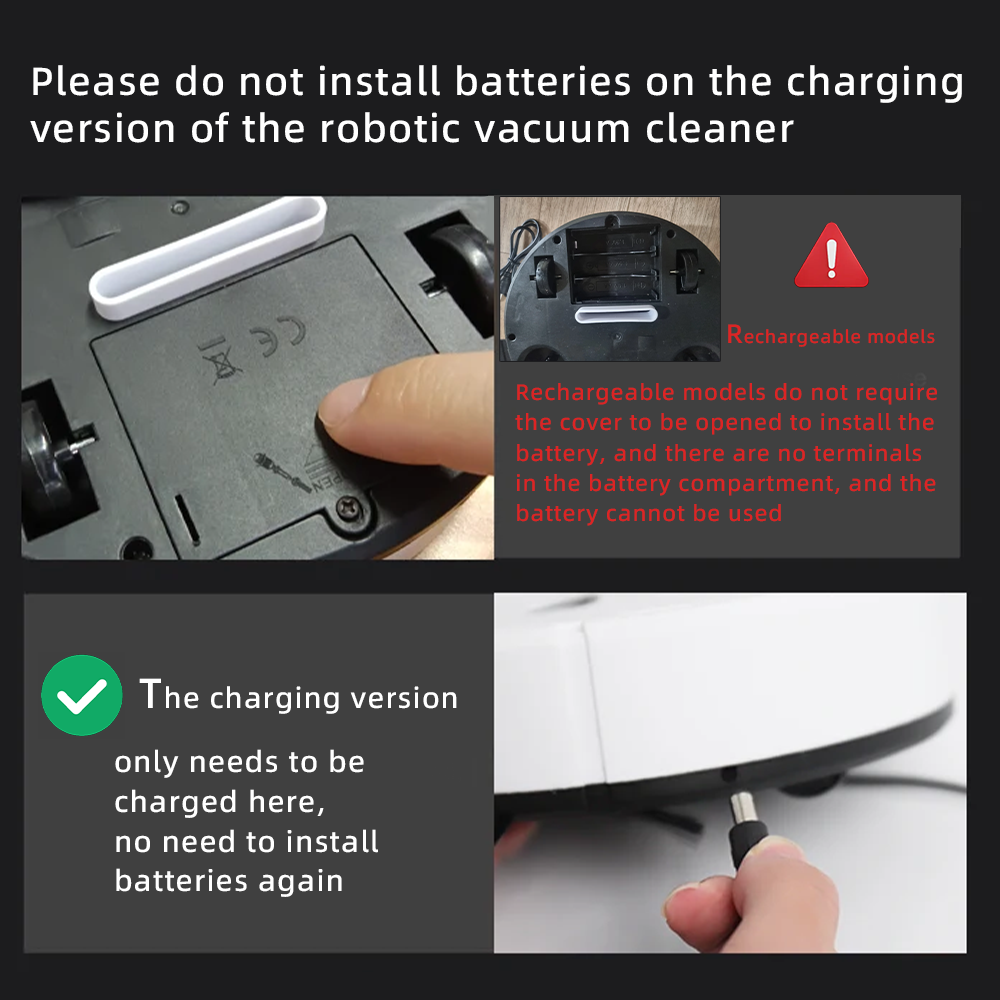 Fully Automatic 3-in-1 Robot Vacuum Cleaner Sweeping, Vacuuming & Mopping Mini Intelligent Home Floor Cleane