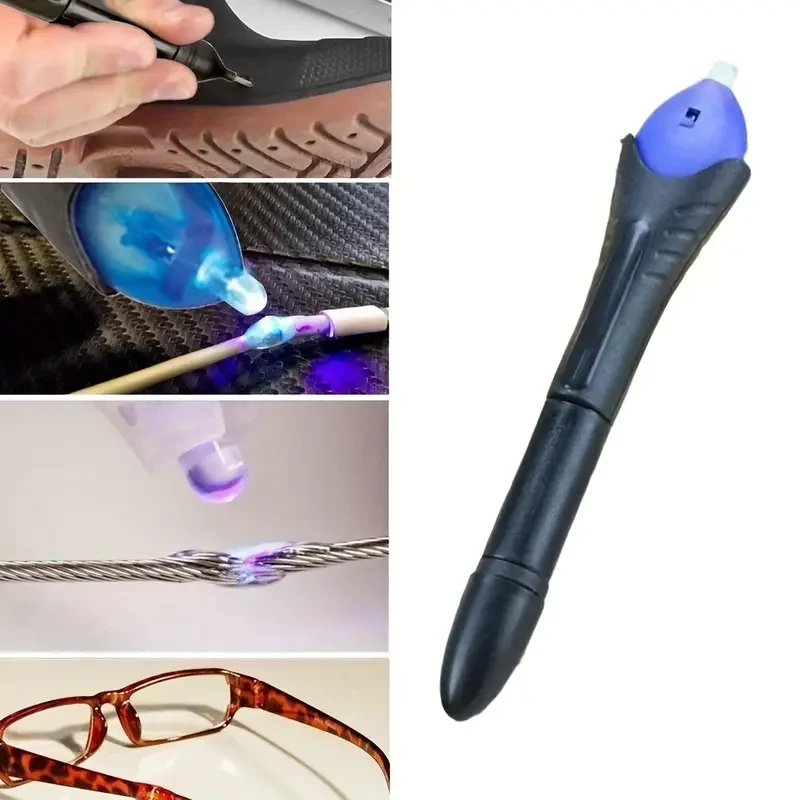 5 Second Fix Liquid Plastic Welding Pen UV Light Repair Tool