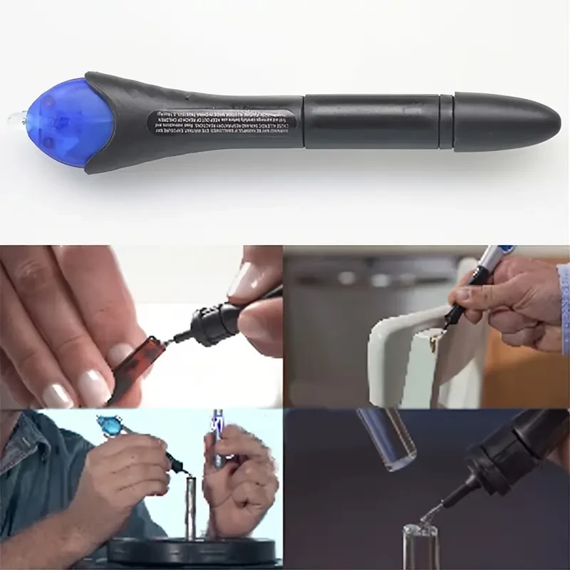 5 Second Fix Liquid Plastic Welding Pen UV Light Repair Tool