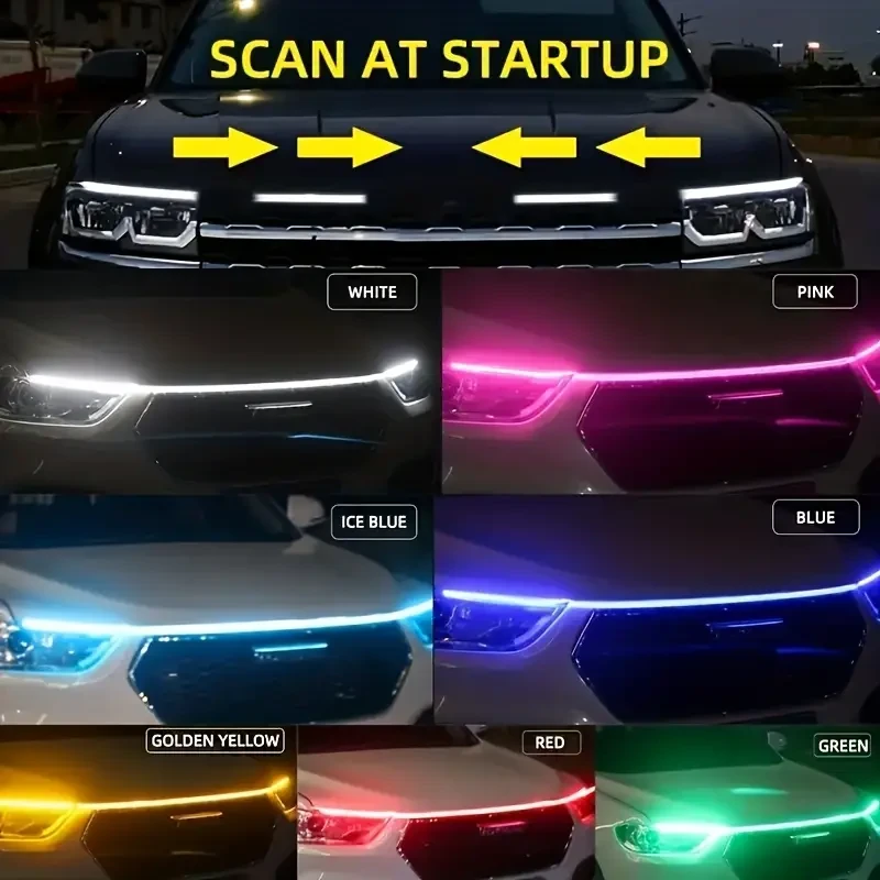 Universal Car LED Hood Light