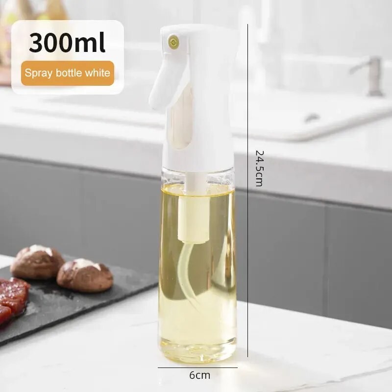 1Pc Oil Spray Bottle  200/300/500ML Kitchen Olive Oil Mist Sprayer