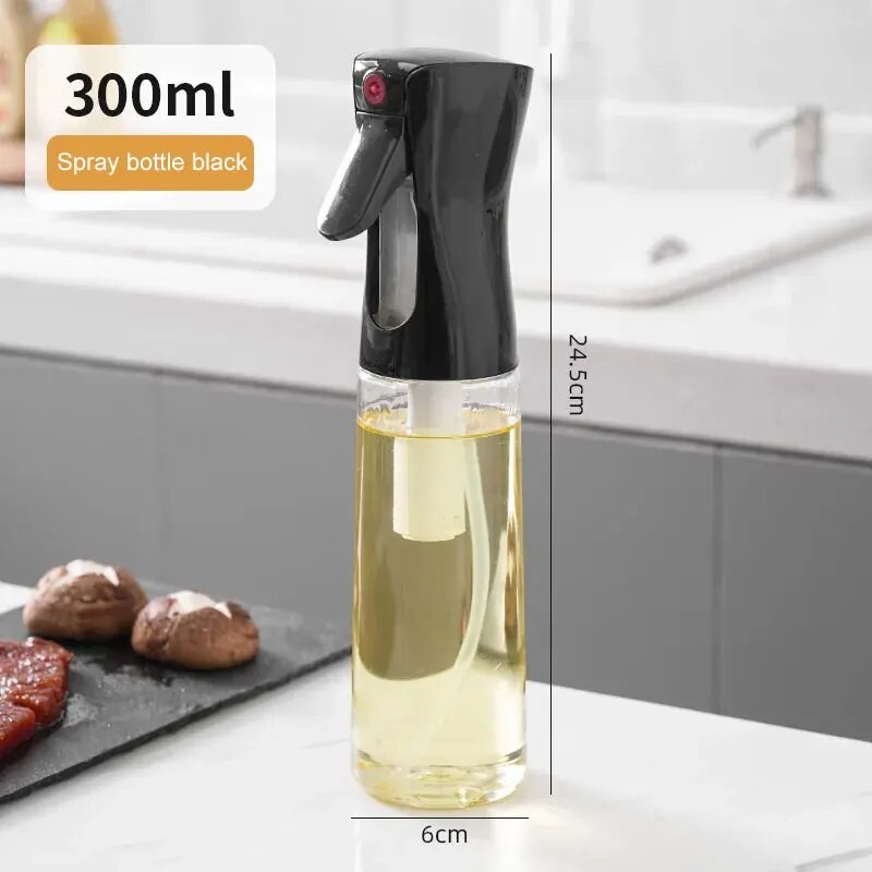 1Pc Oil Spray Bottle  200/300/500ML Kitchen Olive Oil Mist Sprayer