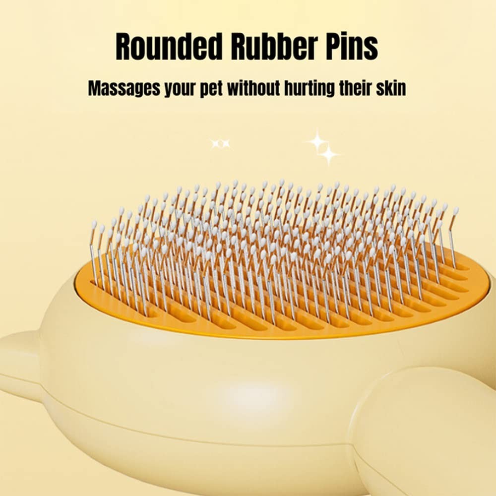 Pet steel needle brush