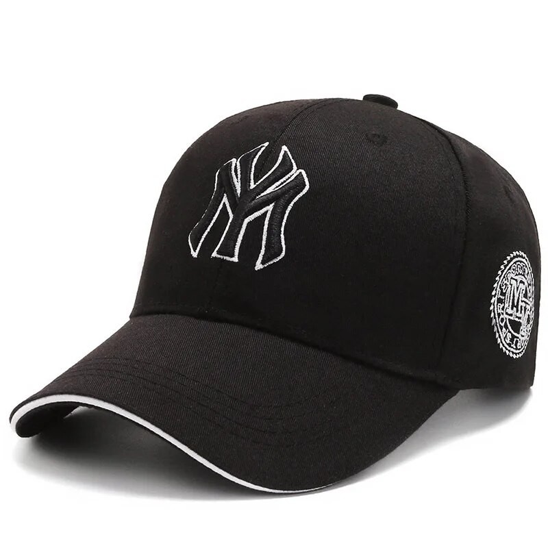 Casual Korean-Style Embroidered Baseball Cap