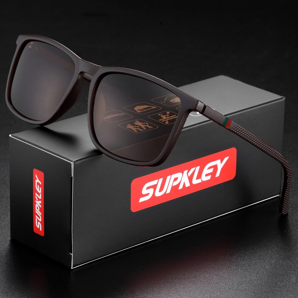 SUPKLEY Polarized Sports Sunglasses for Men