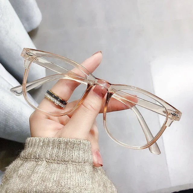 Anti Blue Light Myopia Glasses Ultralight Transparent Nearsight Glasses