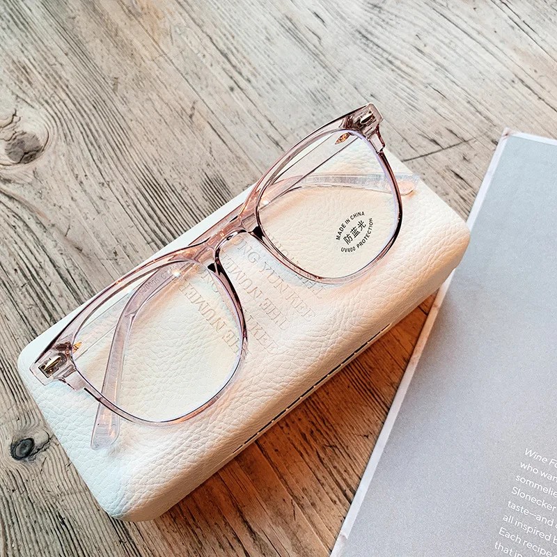 Anti Blue Light Myopia Glasses Ultralight Transparent Nearsight Glasses