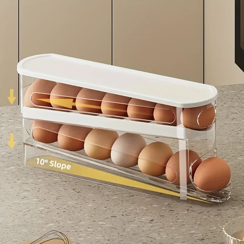 Rolling Egg Storage Box