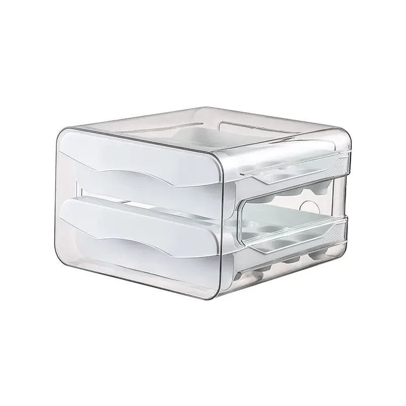Kitchen Double-Layer Egg Storage Box