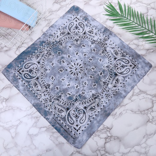 Cotton hip-hop square scarf