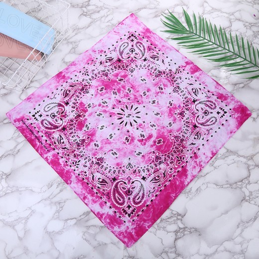 Cotton hip-hop square scarf
