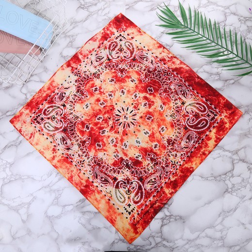 Cotton hip-hop square scarf
