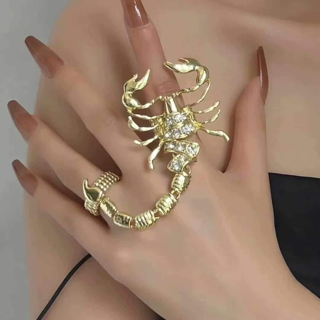 Retro Hip Hop Scorpion Ring