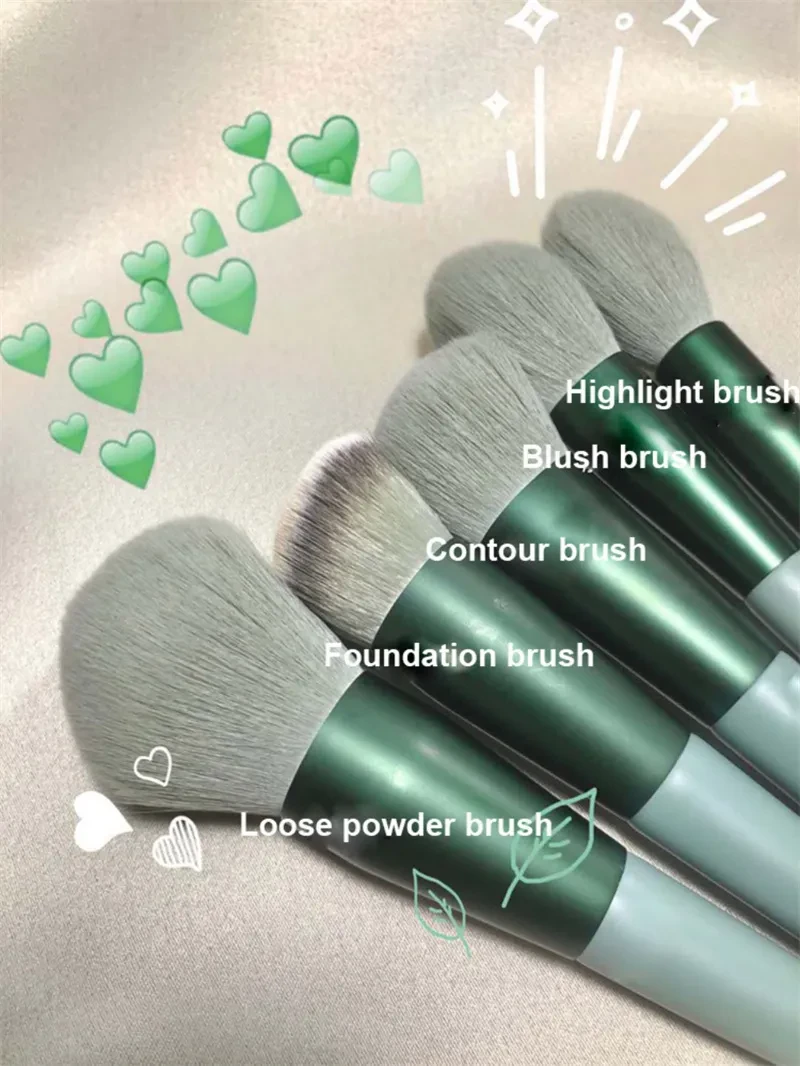 13Pcs Makeup Brush Set