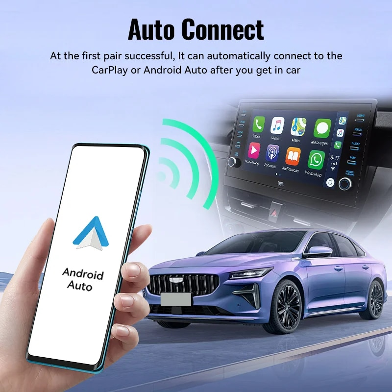 XUDA Wireless CarPlay & Android Auto Adapter