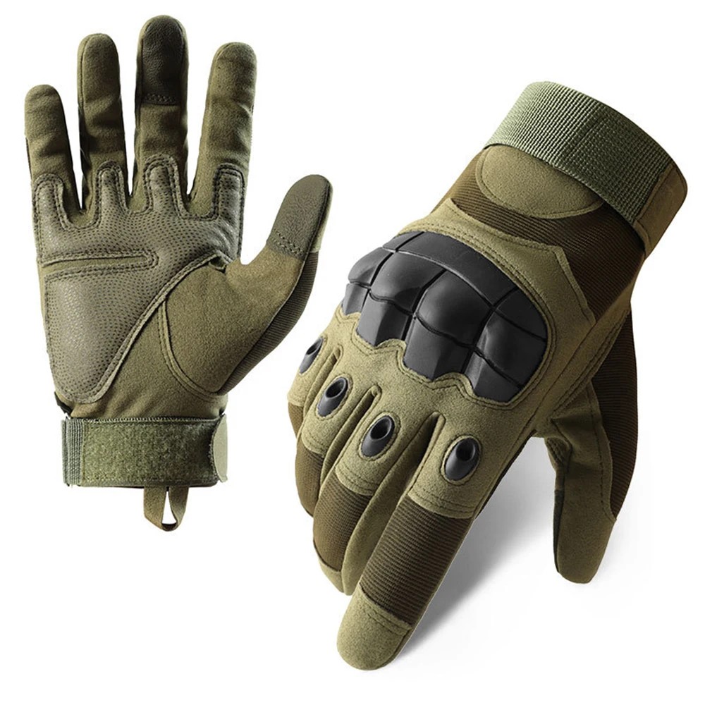 Touch Screen Motorcycle Gloves  Breathable Full-Finger Summer Riding Gloves for Motocross