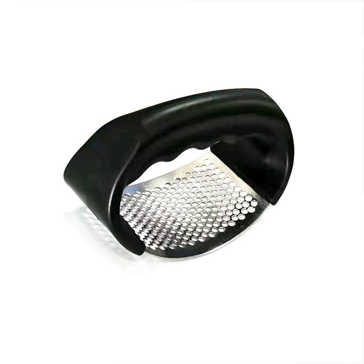 Stainless Steel Garlic Press  Manual Garlic Crusher & Mincer Tool for Fruits and Vegetables