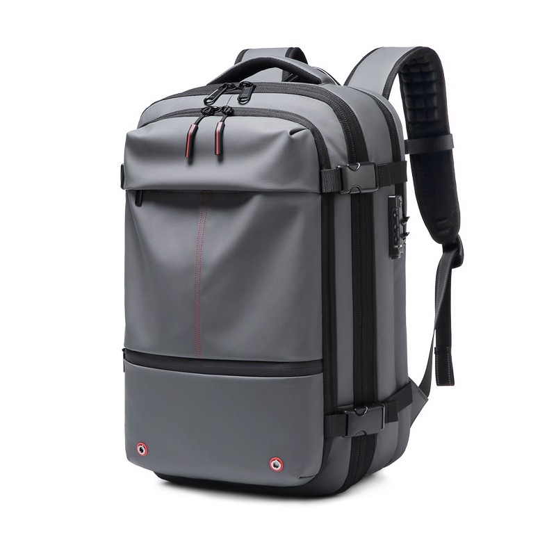 17-Inch Laptop Travel Backpack Expandable Business & School Backpack with Vacuum Compression for Men