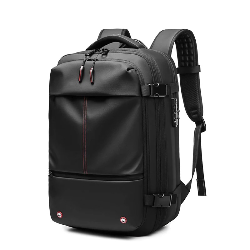 17-Inch Laptop Travel Backpack Expandable Business & School Backpack with Vacuum Compression for Men