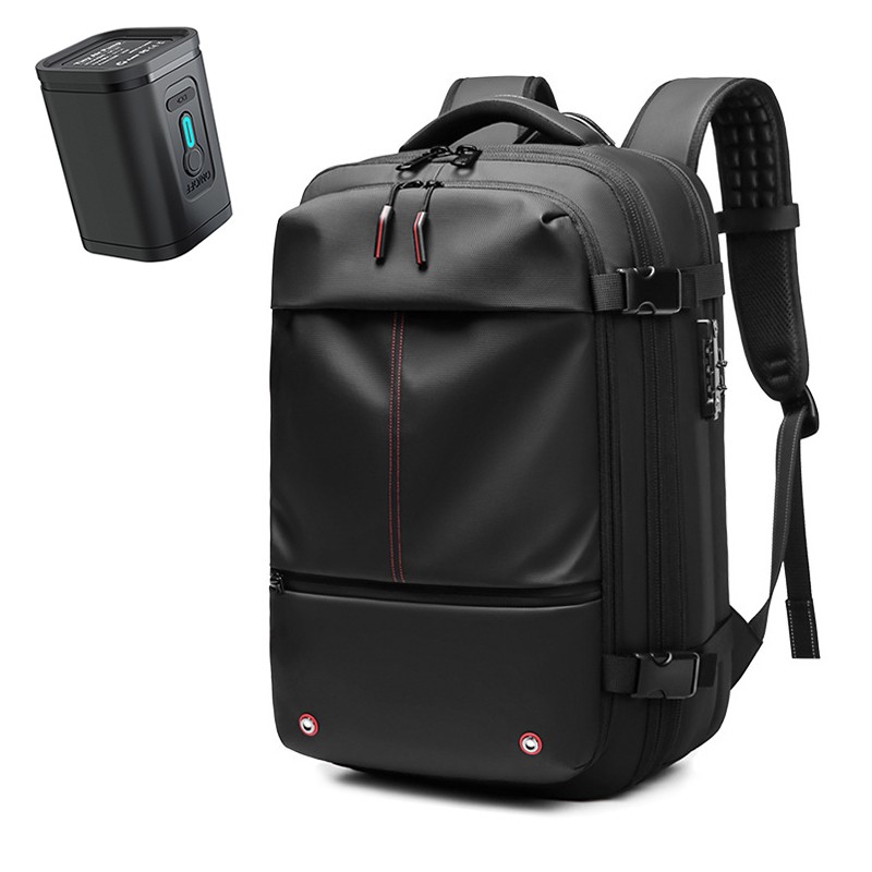 17-Inch Laptop Travel Backpack Expandable Business & School Backpack with Vacuum Compression for Men