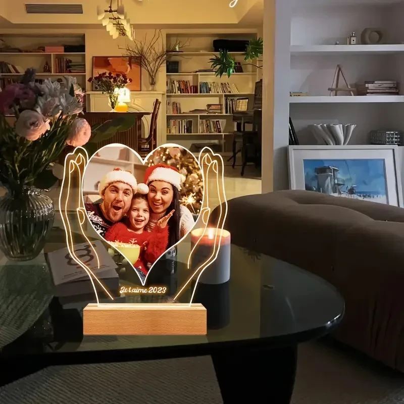 Acrylic Photo Lights For Family