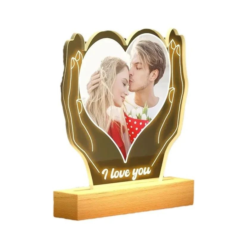 Acrylic Photo Lights For Family