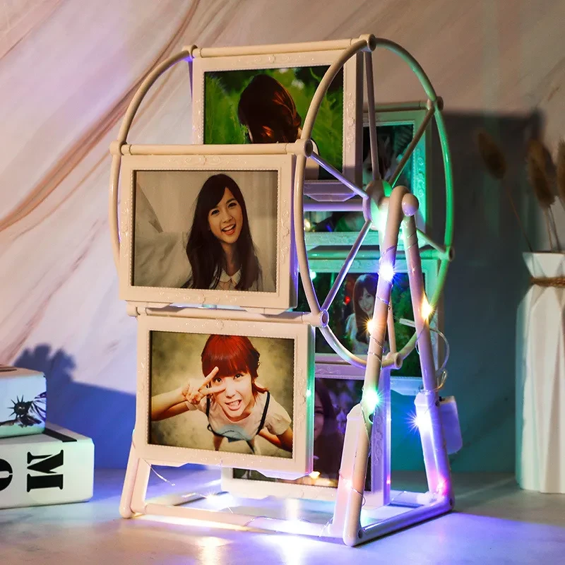 Handmade Custom Photo Windmill Rotating Photo Frame