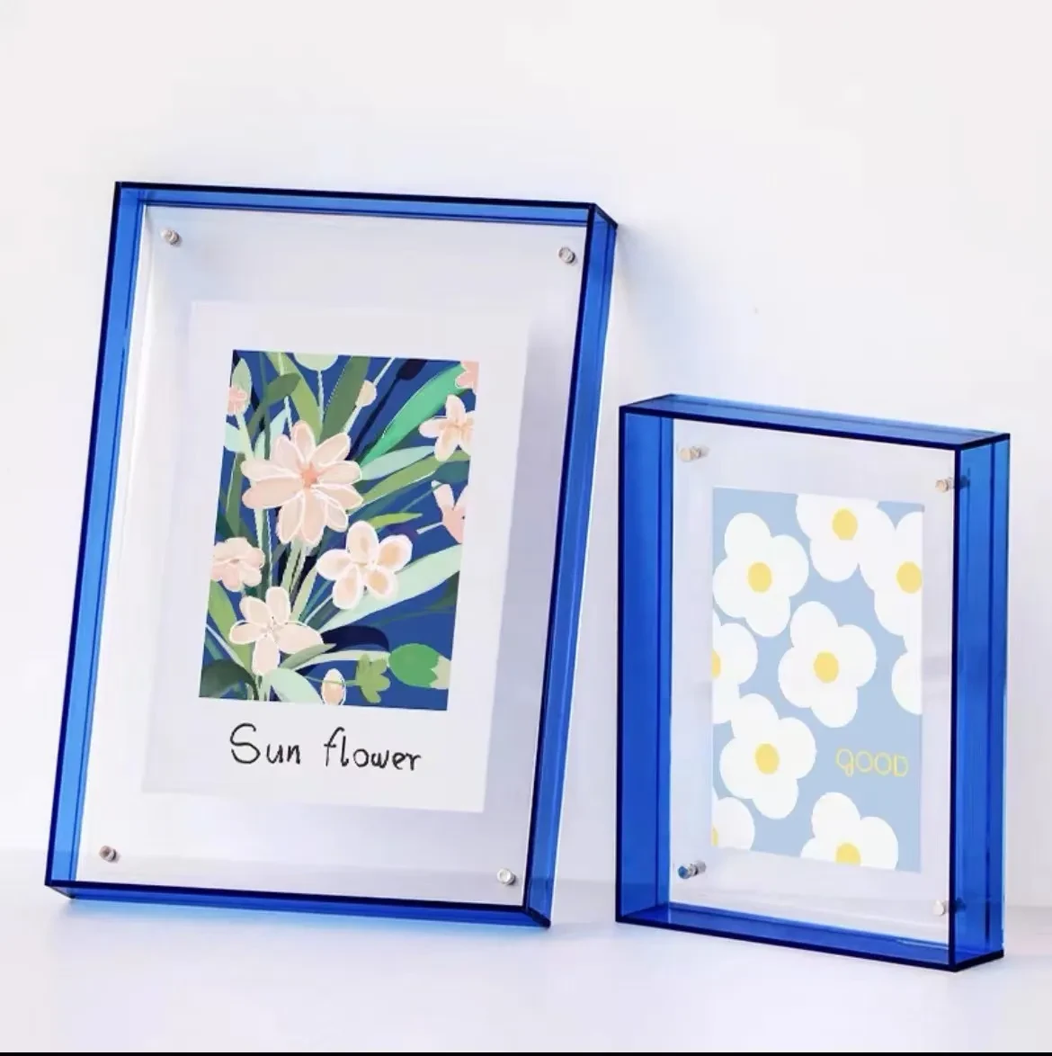 Acrylic Transparent Picture Frame Wash Photos