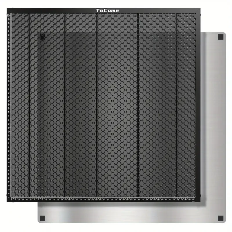 Honeycomb Laser Bed 500 X 500mm Steel Honeycomb Cutting Bed For D1 D1 Pro Falcon Falcon 2 And Most Laser Engraver Laser Cutter 19.68" X 19.68"