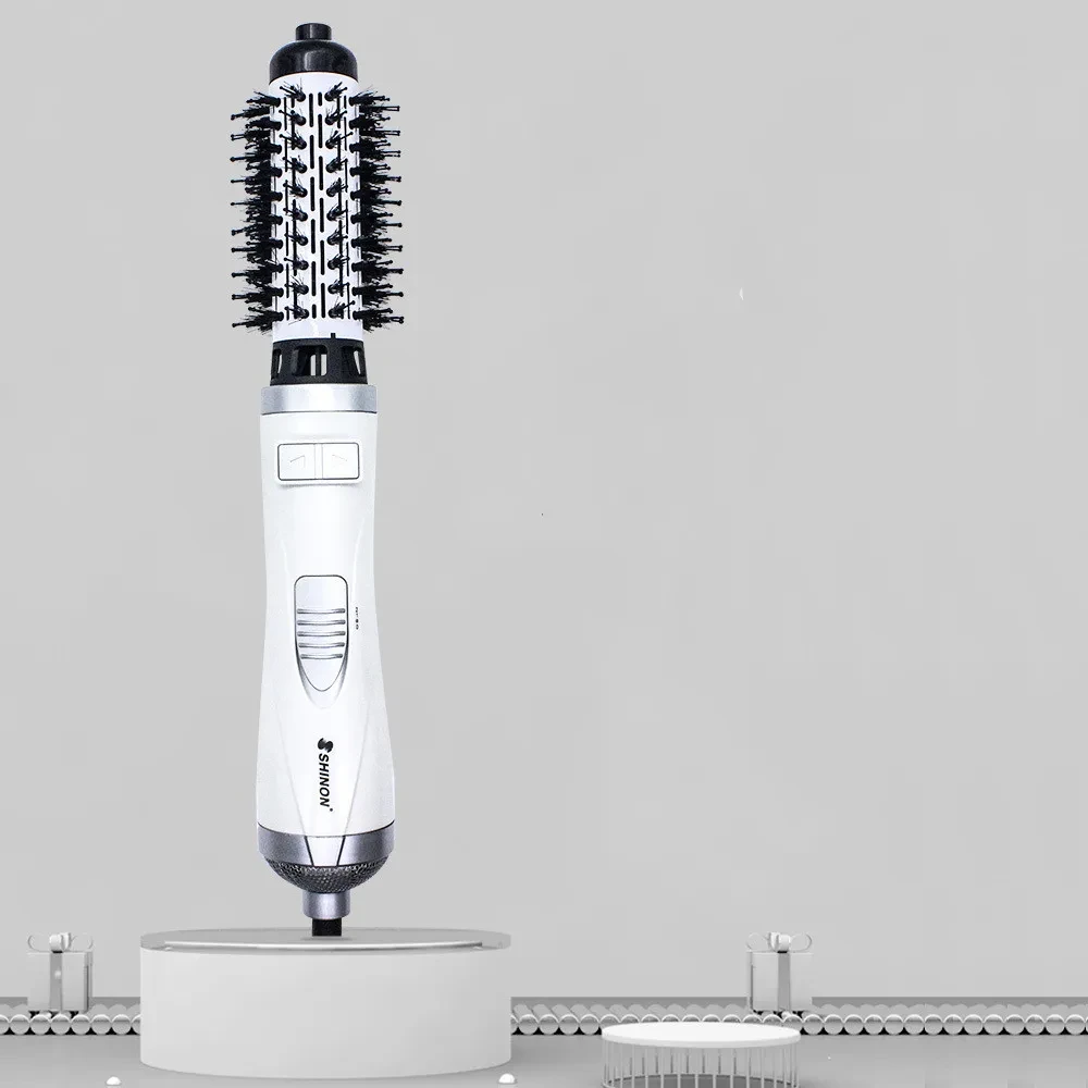 Hot Air Brush & Styler with Enhanced Barrel