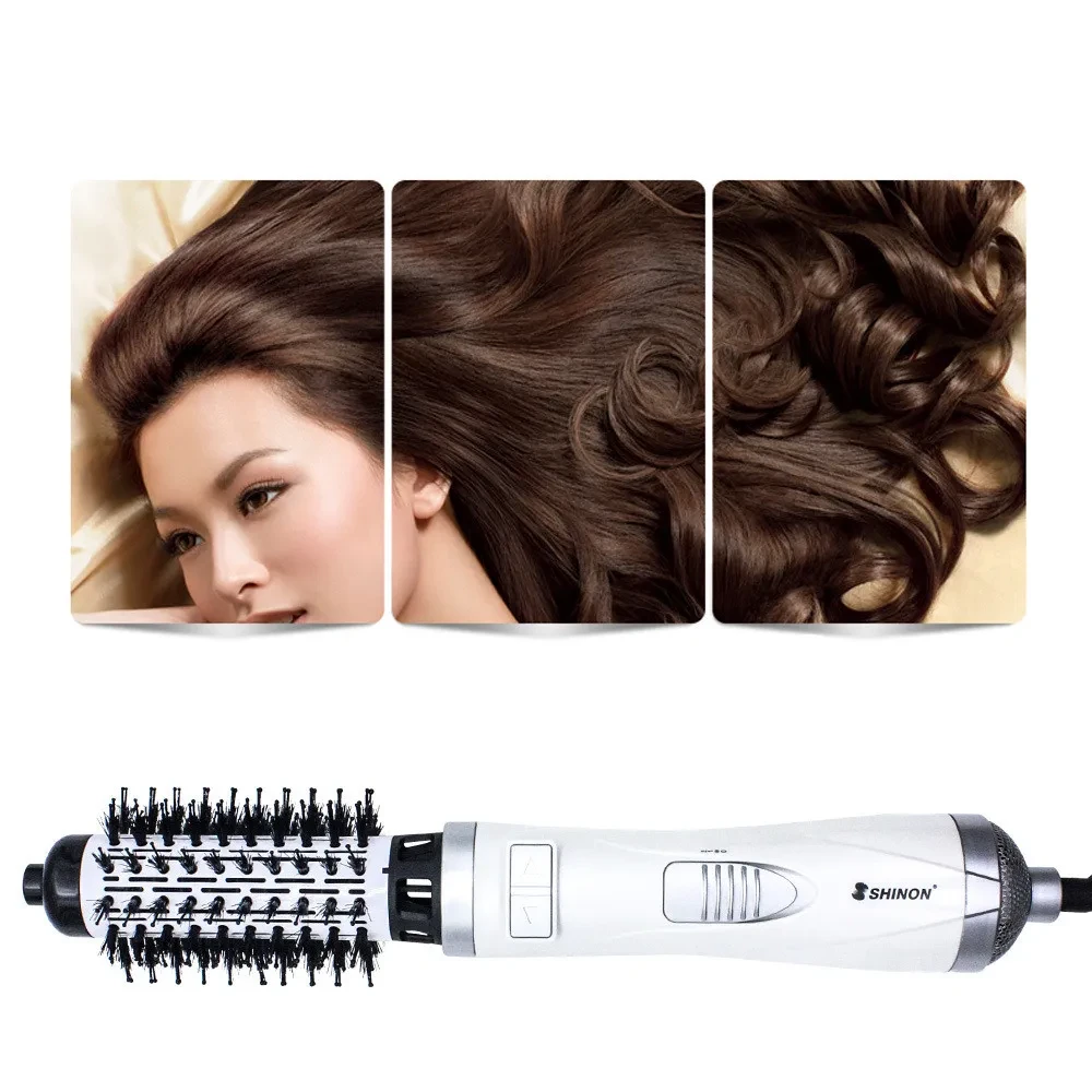 Hot Air Brush & Styler with Enhanced Barrel