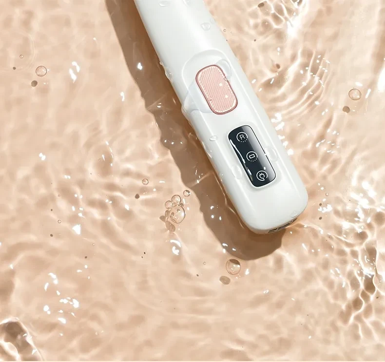 Pets Dog Paw Trimmer With LED Light Fully Waterproof Pet Hair Trimmer With LED Display Dog Clippers For Grooming Widen Blade