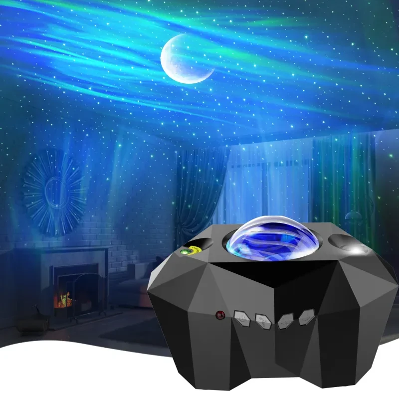 Aurora Borealis Starlight Projectors LED Galaxy Star Atmosphere Galaxy Night Light Home Bedroom Sky Moon Lamp Room Decor Gift