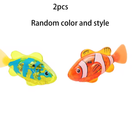 Interactive Robot Fish Toys for Cat/Dog