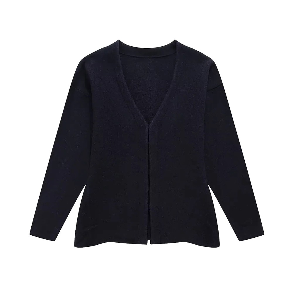 Women's Front Hook Fitted Knit Cardigan