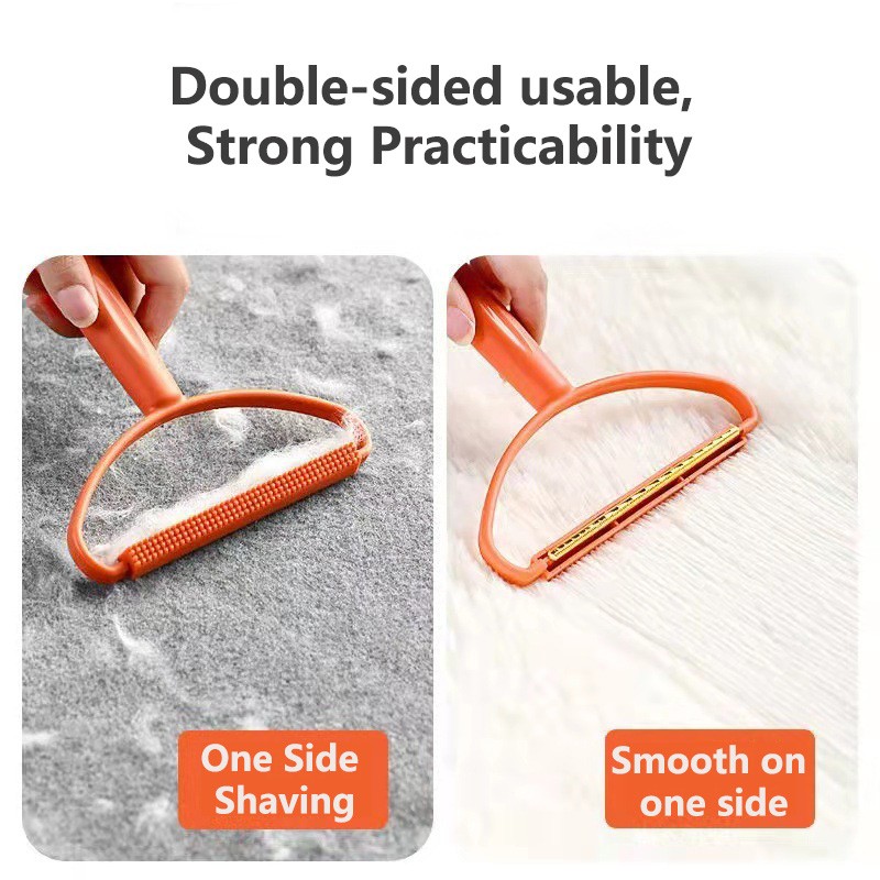 Double-Sided Lint Remover Portable Pet Hair and Fluff Remover