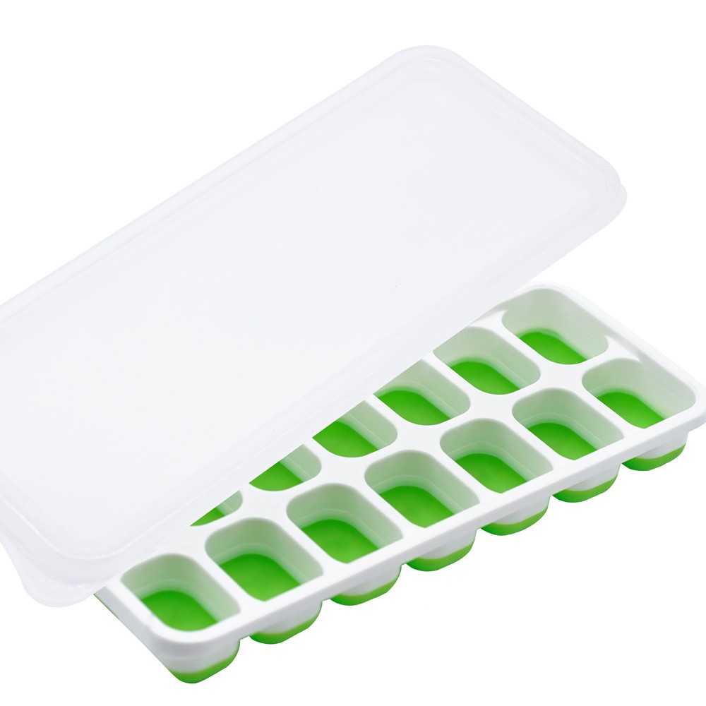 14-Grid Ice Cube Tray Silicone Mold