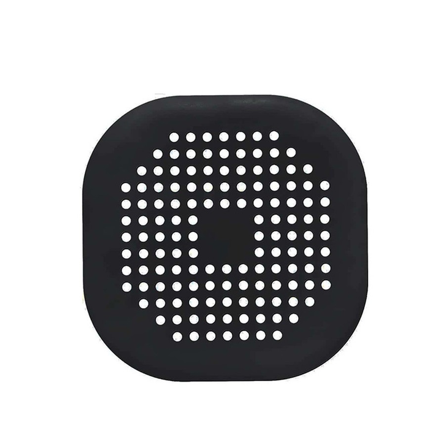 Square Silicone Floor Drain Cover  Bathroom Sewer Hair Filter and Floor Drain Mat