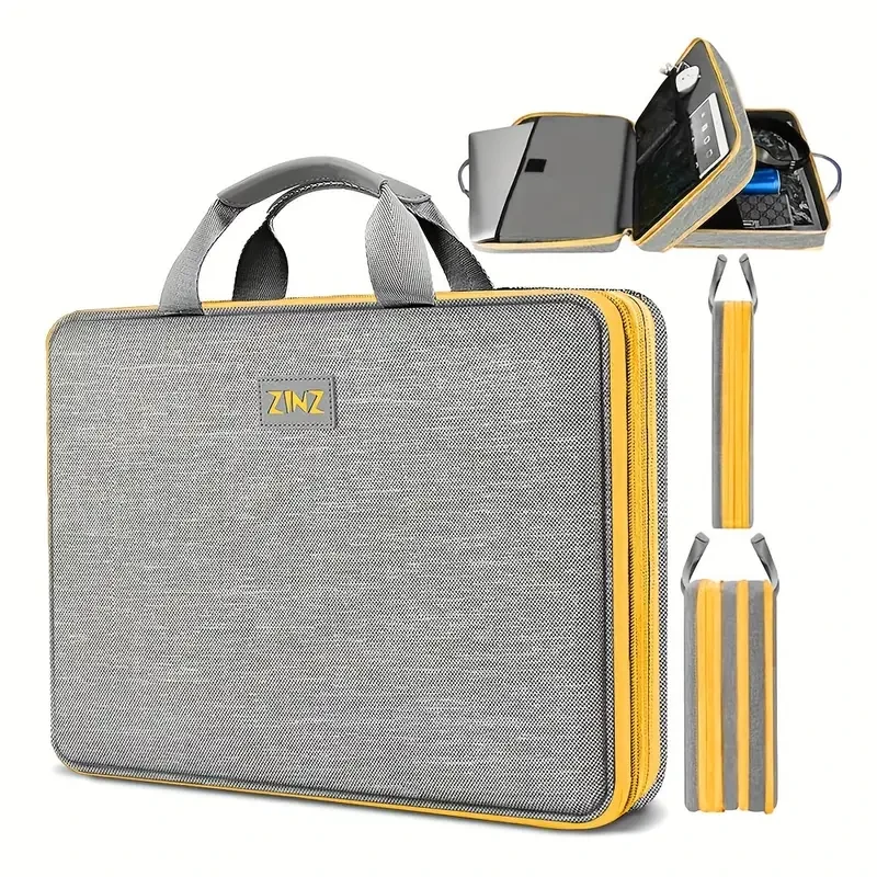 39.62-40.64 cm Laptop Briefcase, Expandable TSA-Compliant Business Computer Bag