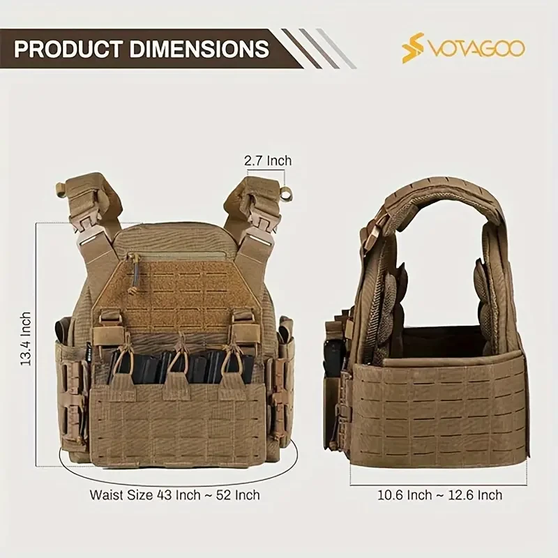 Weighted Airsoft Tactical Vest