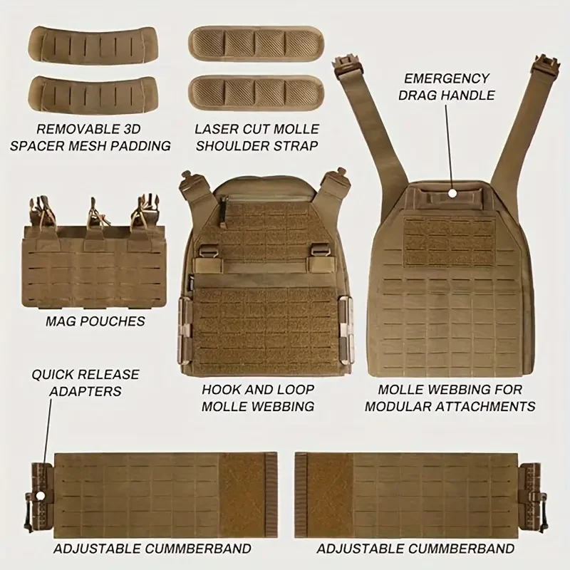 Weighted Airsoft Tactical Vest