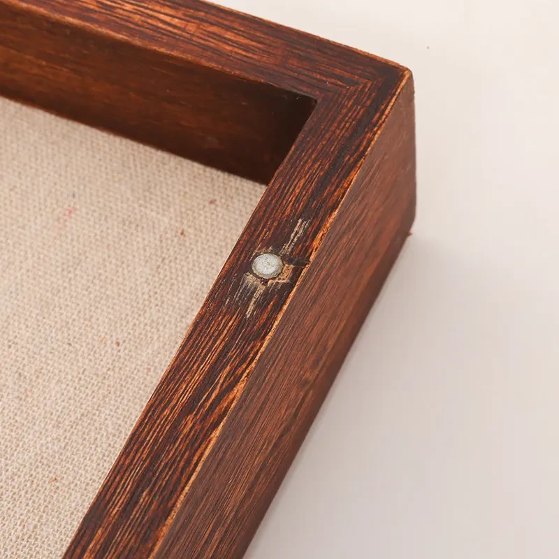 Solid Wood Retro Opening And Closing Three-dimensional Photo Frame