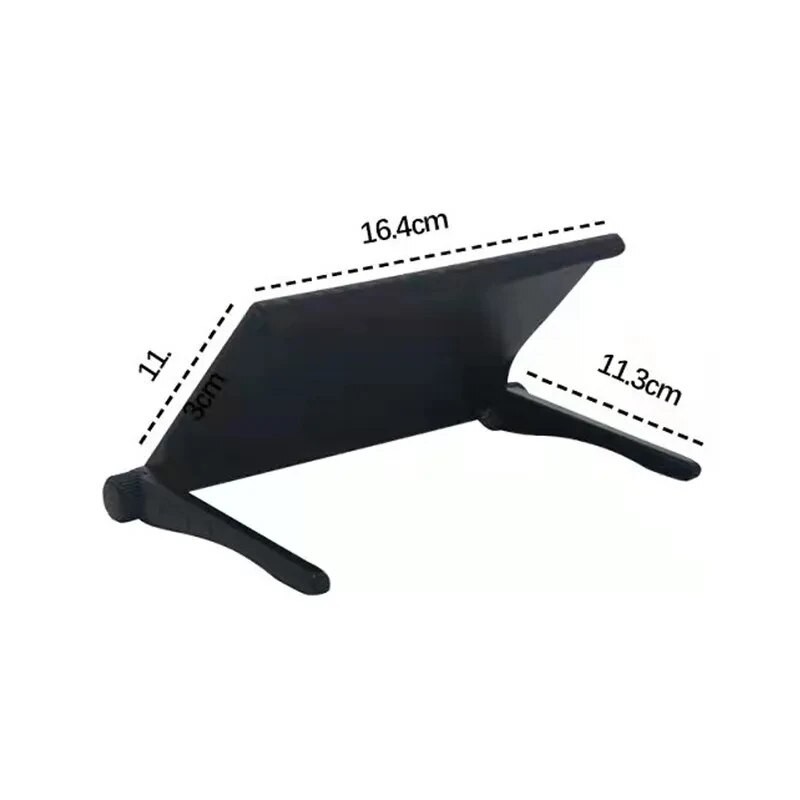 Computer & TV Screen Storage Rack Wireless Router & Set-Top Box Organizer, No-Perforation Bracket
