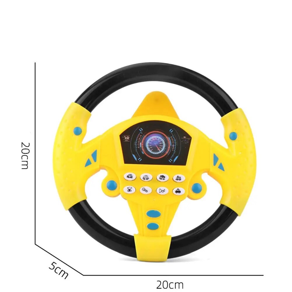 Kids' Electric Steering Wheel Driving Simulator