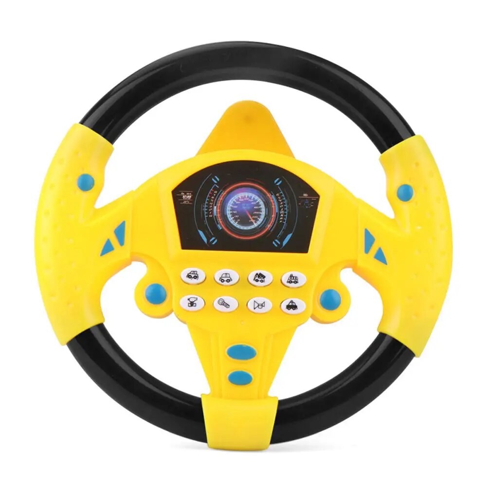 Kids' Electric Steering Wheel Driving Simulator