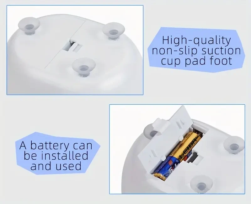 Elegant Automatic Denture Cleaner: Effortlessly Cleans Dentures, Toothbrushes, and Jewelry - Battery Operated with Filter