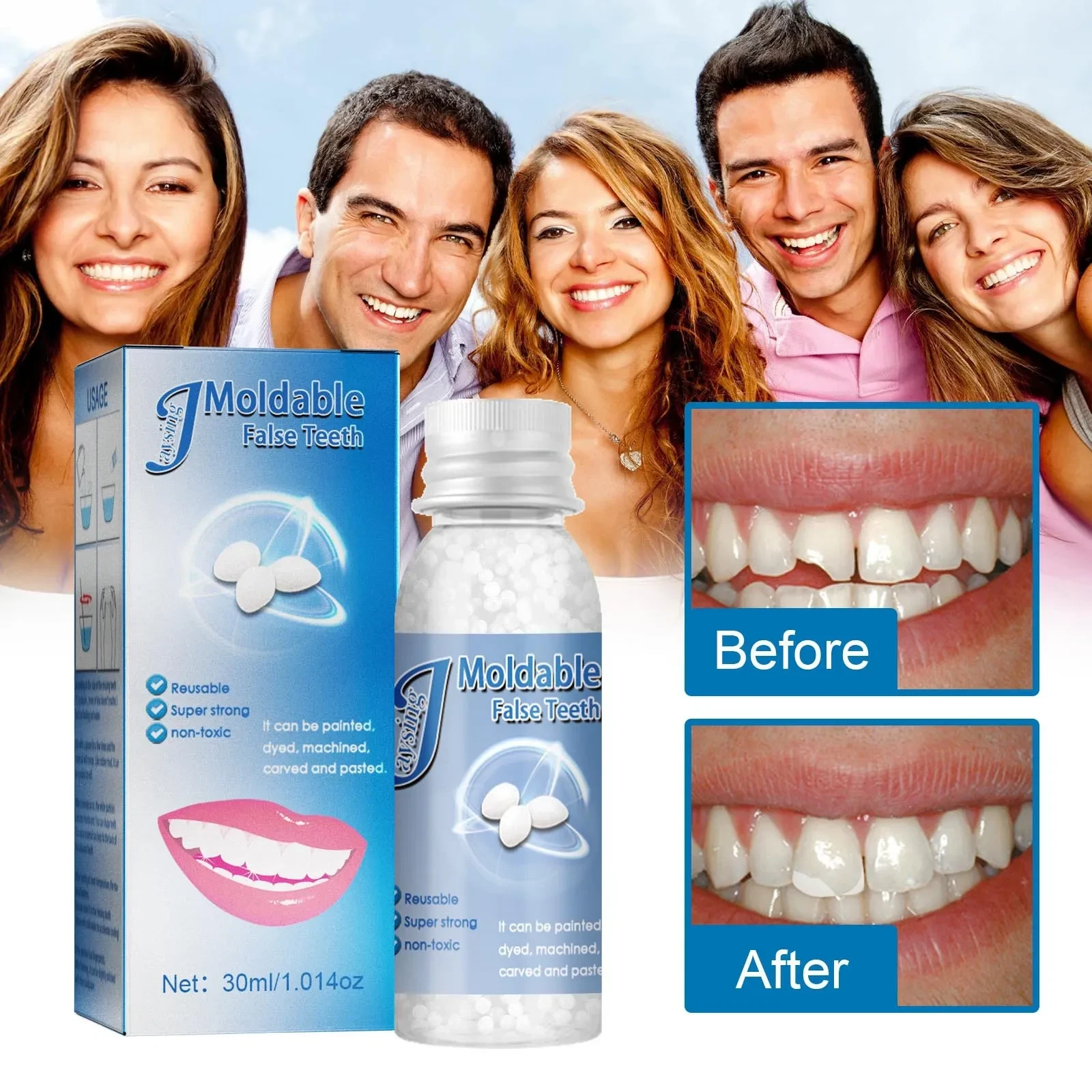 Temporary Teeth Cover