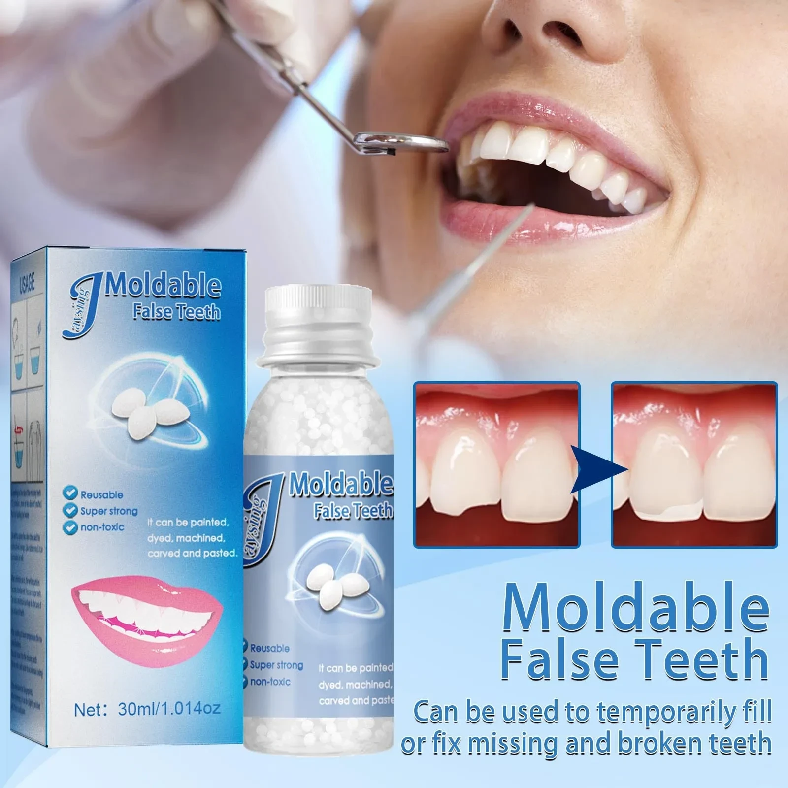 Temporary Teeth Cover