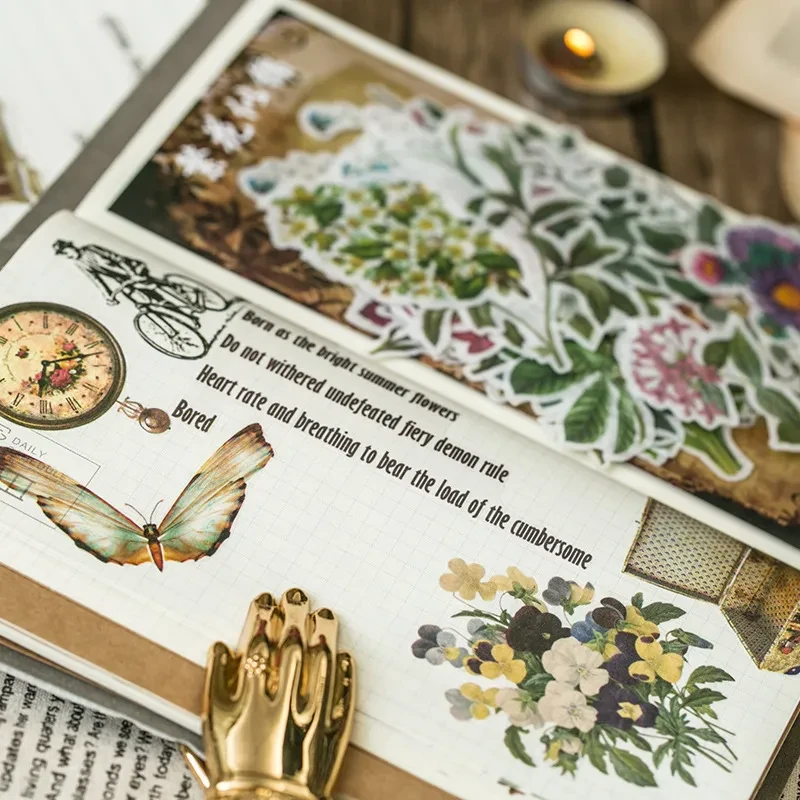 Creative Hand Account Photo Album Diary DIY Decoration Stickers